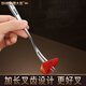 Shandahuang (SHDO) German 316 stainless steel fruit fork food-grade fruit picks children's small forks Korean dessert forks cake forks Cologne 316L fruit forks 6 pieces 13.5*1cm