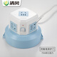 Qingfeng (kyfen) four-layer twelve-position five-hole multi-switch anti-overload socket new national standard total length 1.8 meters