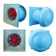 Luse DWT35-11 roof axial flow fan explosion-proof roof exhaust fan fiberglass explosion-proof anti-corrosion silent factory roof