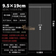 Mengdaweiya [Shipment on the same day] Mobile phone waterproof bag touch screen dustproof bag disposable takeaway self-sealed bag transparent protective case [Medium size] 9.5*19cm6.7 inch 10 wire 100 pieces [Waterproof and dustproof] touch screen