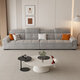 Dudumeijia fabric sofa living room 2025 new modern simple armrest storage cotton and linen sofa 526#