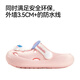 Balabala Kinderruhschuhe 2025 Neue Jungen-Lochschuhe Sommer Indoor-Kinder-Kinder-Rutsch-Hausschuhe Baby Beach Schuhe Rosa 19 Innere Länge 13 cm (130) Geeignet für Fußlänge 13cm