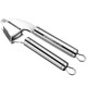 Olodo 316 stainless steel garlic press household garlic smasher garlic masher hand pressed garlic artifact garlic beater 316 stainless steel garlic press + free 304 garlic scraper