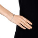 Chow Sang Sang Pt950 platinum flower bracelet platinum bracelet for women 49733B pricing 17 cm