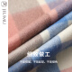 JIUMU pure wool scarf women's winter shawl women's autumn and winter warm scarf birthday Christmas New Year gift for girls gift box WY020 rice pink plaid