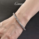 GsunG platinum men's bracelet PT950 new fashion Chopard bracelet atmospheric platinum bracelet for men and women three-dimensional weaving. Priced by gram. Contact customer service before bidding for gold price.