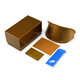 2023 high-end sunglasses box sunglasses folding portable sunglasses flat light myopia storage box blue