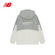 NEW BALANCE/NB Woven Jacket女款经典简约休闲运动卫衣连帽外套 NAE12392-GR 灰色 S
