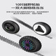 Zhanyue's new smart leg-controlled electric self-balancing off-road balance car with armrests for adults and children, two-wheeled body-sensing car, two-wheeled 11-inch exclusive white three-control + APP off-road luminous wheel