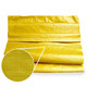 Aibaijia bright yellow thickened woven bag large snakeskin bag moving bag express packing bag storage bag construction garbage bag bright yellow 60*110cm 10 pieces