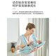 博比龙德国新生儿背带横抱娃神器前抱式小月龄宝宝0-3月婴儿抱抱托外出 经典款【蓝色】
