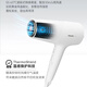 Philips hair dryer negative ion 5 series puffy barrel, warm and protective 40 million negative ions, high power and quick drying, white, birthday gift