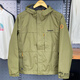 
Tian Bolan 24 Spring Men's Jacket Outdoor Sports Hooded Jacket Jacket A695W 001-Black S 170