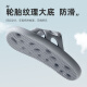 AOKANG bathroom slippers for men's summer bathing special eva anti-slip anti-odor leakage quick-drying breathable sandal slippers