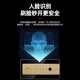 Tiger [heavy thickened small steel cannon] Tiger safe small CSP (original 3C) certified fireproof home office electronic password safe all steel can be inserted into the wall 45cm high - coffee color fingerprint model (key/password/fingerprint unlock)