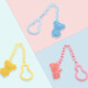 Baby soothing teether chain, baby teether, anti-falling chain, pacifier clip, bite bag, toy, anti-falling rope, adjustable baby newborn anti-falling chain, baby teether, nano model green one