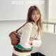 JellyToyboy包包女包JTB谷谷包春夏新款秋季腋下圆筒小众设计单肩斜挎包 焦糖棕