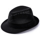 Middle-aged and elderly hat men summer top hat sun hat cool hat casual outdoor mesh summer dad breathable straw hat grey 56 cm