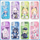 
Blue file mobile phone case Hina Alice White Zi is suitable for Huawei Honor vivoOPPO Apple Xiaomi Redmi [Angelic Eye Transparent Shell] C13657 Flying Bird Horse Time 1/Apple Series-Model Send to Customer Service after placing an order