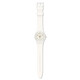 Swatch Swiss Watch White Bishop 2.0 Examination Table Quartz Men's and Women's Watch for the Start of School SO28W106-S14