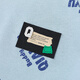 
Qianyu QIANQU Disha Qianyu Children's Clothing Boys Sweatshirt 2025 Autumn New Medium-Grand Boys All-match Round Neck Top Blue Print 160