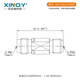 XINQY Xinqiyuan 2.92-2.4mm RF coaxial adapter DC-40GHz stainless steel conversion head test mutual conversion adapter 2.92 female-2.4 female