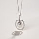 Juanxiang High Bright Nanyang Australian White Seawater Pearl Necklace Diamond Pendant Limited Design Jewelry 910mm -10mm