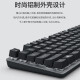 罗技K835 机械键盘84键 有线键盘 电竞键盘 办公键盘 电脑键盘 K835黑色-线性红轴 有线