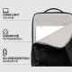 Made in Tokyo, business commuter computer bag, city exploration large-capacity backpack for men and women, laptop bag for men, gray