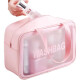Ruipu cosmetic bag portable toiletry bag large capacity men and women travel waterproof fitness business trip bath bag pink large size