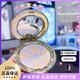 E gros gâteau japonais e grosse poudre petit échantillon paquet portable 4,8 g de poudre de miel Huanyan E Big Set Makeup Lower Powder Contrôle d'essai longue durée du paquet d'essai de longue durée n ° 1 Matte 27g - Envoyer un échantillon de peinture Couleur de peinture
