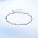 Saturday Fortune PT950 platinum bracelet for women, winter intention, birthday gift B0712784, about 3.58g 16+3cm