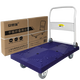 
Ansairui foldable flatbed trolley, cargo transport and pulling truck, push and pull labor saving, load capacity 400kg 12603