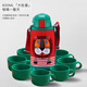 Tiger brand (TIGER) third generation latest children's little lion thermos cup double cup lid cup MBR straw style 600ML Double Eleven gift