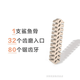 Doctor Dante Dog Snacks Shark Bone Teeth Cleansing Dog Bite Glue Cleansing Sticks Calcium Teeth Grinding Sticks Dog Bad Dirty Breath Training Snacks Shark Bone Reduces Tears Stains Bags 16g*10 Pcs