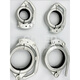 Aluminum alloy hoop EN14420-3 snap-fitting tower joint shield machine copper head aluminum horse clamp two-half buckle pipe clamp DN1024 inch copper head