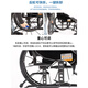 Australischer Foshan Oriental behindert Sport Rollstuhl für heimliche leichte faltbare Aluminiumlegierung tragbarer Handbuch FS723LQF15 Blau Sitzbreite 38 cm