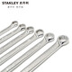 Stanley Télers à double usage allongé Balle de fleur de la fleur de la tête terne épaissie Double-tête Céreille terne Public-English Système 85-687-1-22 Métrique à double usine de 20 mm 20 mm