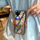 适用华为Pocket2手机壳潮牌pocket2挂绳高端个性防摔手机保护壳套 【潮牌蓝色+斜挎卡包】 华为Pocket2【帆布皮革】