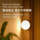 Yidian rechargeable night light bedroom bedside lamp wall lamp night light baby feeding lamp USB charging button energy-saving led Hui three-color adjustment single