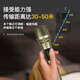Ringing Wireless Microphone Handheld Microphone Outdoor Performance Singing Audio Amplifier Universal Anti-Howling U-section Hosting Conference Training Speech Trolley Speaker One to Two Wireless Microphone Champagne Gold