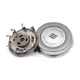 ZDCP für Philips (Philips) Electric Shaver Rasierer Dreiköpfe am Pt-Klingenmesser-Netzkarten-Tür-Deckungsmesser-Messerhalter-Zubehör Kopfbaugruppe 3 Messer 3 NET (anwendbar) PT722 PT723 PT724 PT725