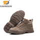 Taerdun Labor Protection Zapatos Menores de acero anti-smash y anti-Punteo Four Seasons Función de protección de comodidad transpirable Sitio de construcción A caki liviano y comodidad de cuatro temporadas Modelo 42