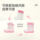 Telanis Botas de lluvia de tubo alta Telanis Botas impermeables para niños Botas de lluvia Botas Niñas Botas de agua de jardín