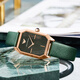 Emporio Armani Watch Woman Shows Star Styles, European and American Light Luxury Quartz Female Femme, Gift de la Saint-Valentin pour la petite amie AR11149 (Entrepôt lié à l'entrepôt rapide)