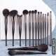 YFAAR real wool animal hair makeup brush set makeup artist beauty tools eye shadow brush blush brush contour brush loose powder brush 01 large loose powder brush 1