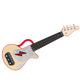 Hape Music Toys Lighting Unterricht vier Strings Kids Ukulele Jungen und Mädchen frühe Bildung Spielzeug Geschenkbeleuchtung Ukulele Toys (Red) E0624