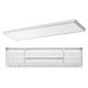 XMSJ 8300X1200 LAMPE FLATELLE 600X600 Gypsum plafond de ciment Panneau de plafond 30 * 120 Chandelier 30x12048w Lumière blanche chaude