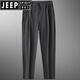 Jeep Spirit Pantalones de seda de hielo Summer de hombre suelto de mediana edad y anciana