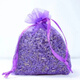 MLLIAN natural lavender dried flower sachet sachet wardrobe deodorization Dragon Boat Festival sachet portable long-lasting color lavender dried flower grains dark purple bag 5 packs